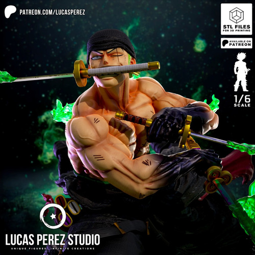 Zoro One Piece Mangá - Mídia 2