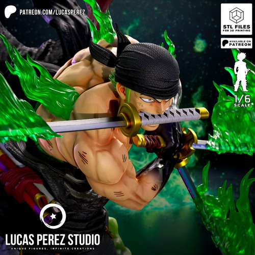 Zoro One Piece Mangá - Mídia 3