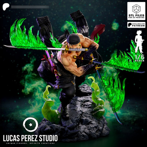 Zoro One Piece Mangá - Mídia 5