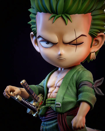 Zoro Chibi One Piece Mangá - Mídia 2
