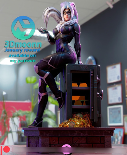 Gata Negra Felícia Dc Comics Hq - Mídia 5