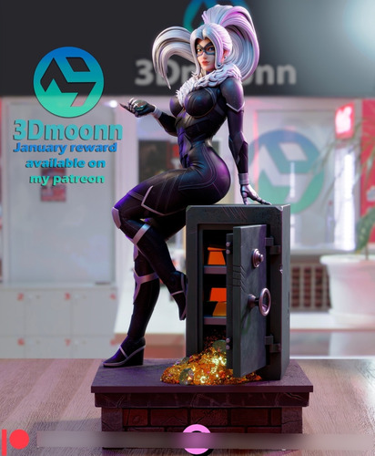 Gata Negra Felícia Dc Comics Hq - Mídia 7
