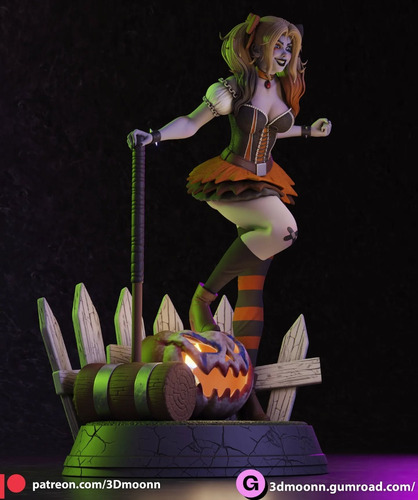 Arlequina Hallowen Dc Comics - Mídia 4