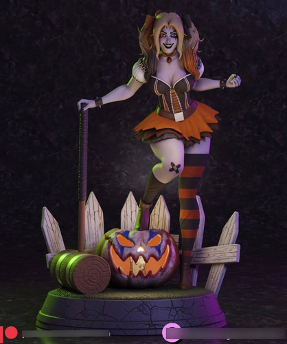 Arlequina Hallowen Dc Comics - Mídia 6