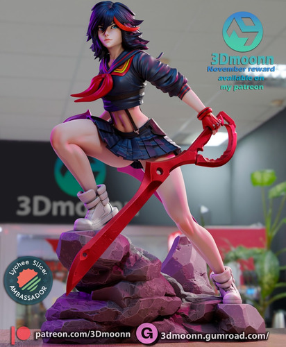 Ryuko Matoi Kill La Kill Mangá - Mídia 9
