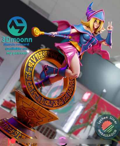 Dark Magician Girl Yugioh Mangá - Mídia 8