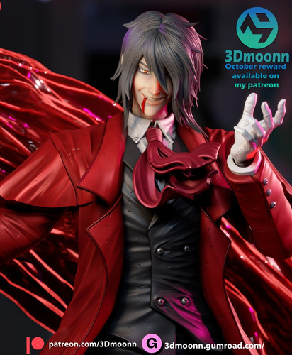 Alucard Hellsing Mangá - Mídia 9