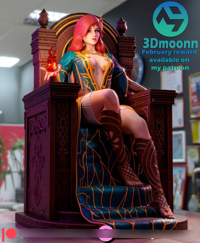 Triss Merigold The Witcher - Mídia 8
