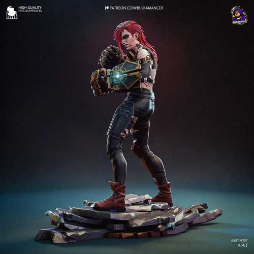 Vi Arcane Lol Série Coleção - Mídia 2
