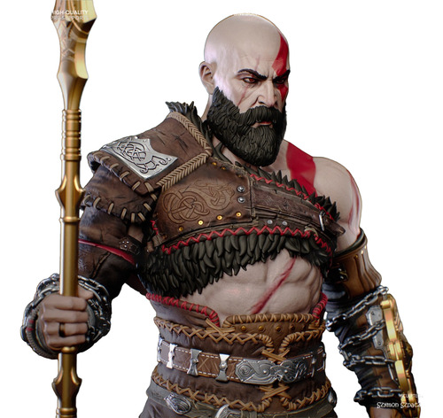 Kratos God Of War 3 Playstation