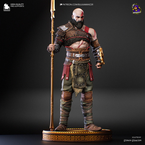Kratos God Of War 3 Playstation - Mídia 5