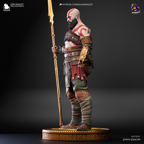 Kratos God Of War 3 Playstation - Mídia 6