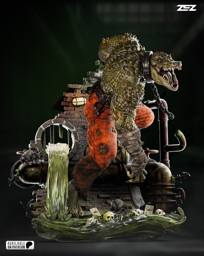 Crocodilo Killercroc Dc Comics Batman Hq - Mídia 10