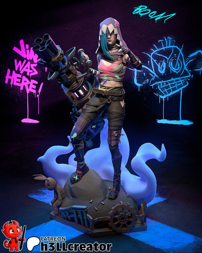 Jinx Arcane League Of Legends - Mídia 7