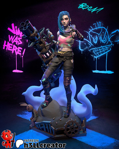 Jinx Arcane League Of Legends - Mídia 8