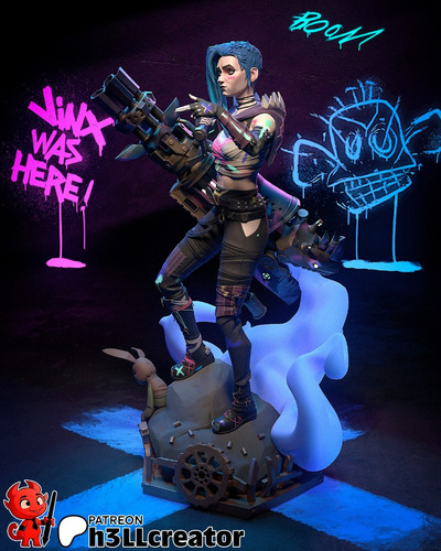 Jinx Arcane League Of Legends - Mídia 9
