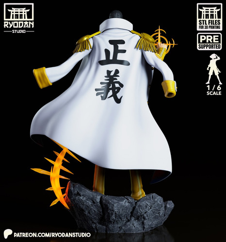 Borsalino Kizaru One Piece Almirante - Mídia 7