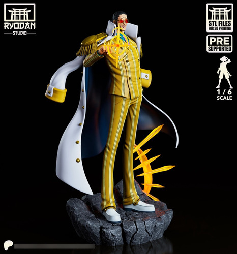 Borsalino Kizaru One Piece Almirante - Mídia 8