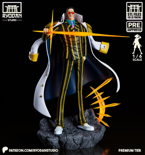 Borsalino Kizaru One Piece Almirante - Mídia 10