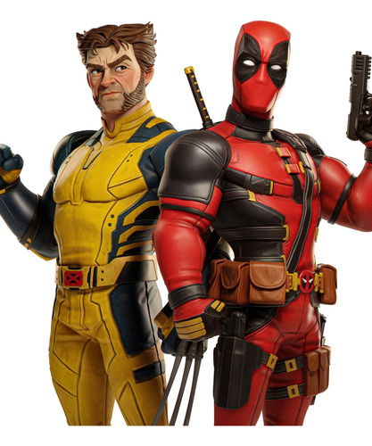 Wolverine E Deadpool Marvel Comics Hq