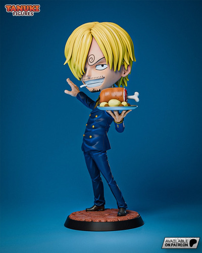 Sanji One Piece Perna Negra - Mídia 2