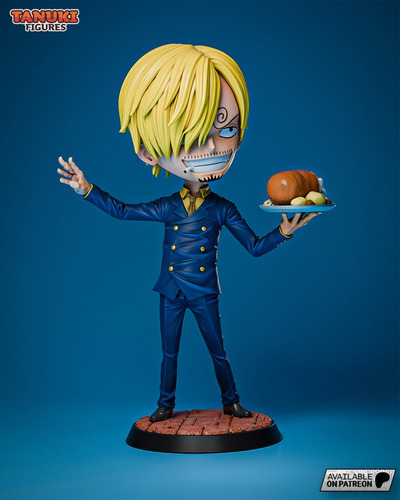 Sanji One Piece Perna Negra - Mídia 7