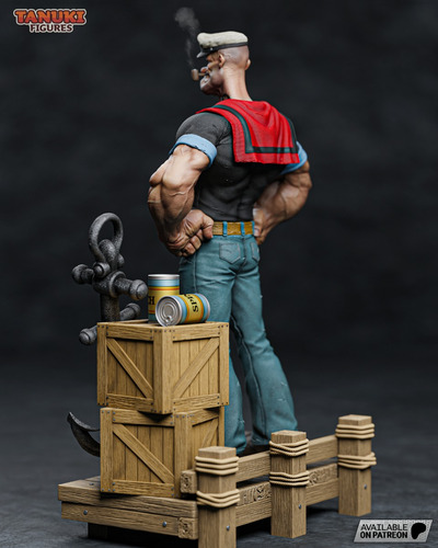 Popeye Marinheiro Clássico Desenho - Mídia 6