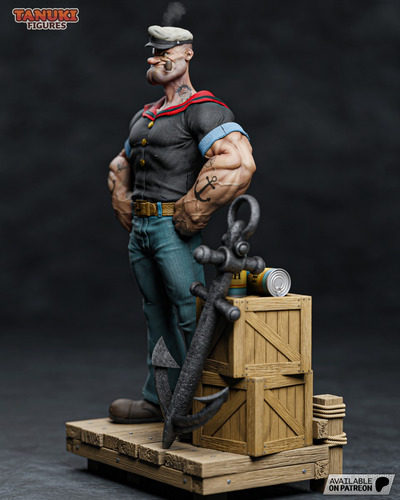Popeye Marinheiro Clássico Desenho - Mídia 7
