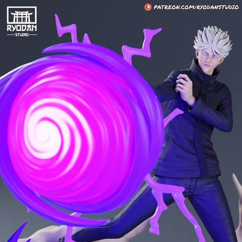 Satoru Gojo Jujutsu Kaisen Mangá - Mídia 2