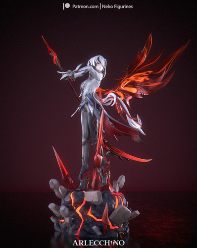 Arlecchino Knave Genshin Impact - Mídia 7