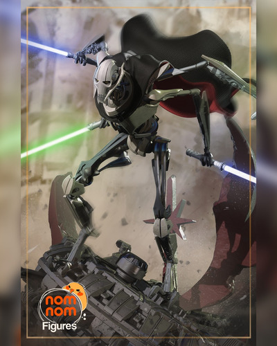 General Grievous Star Wars Cinema Jedi - Mídia 2