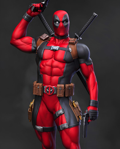 Deadpool Marvel Comics Hq - Mídia 2