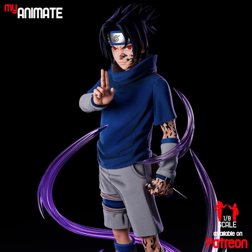 Sasuke Uchiha Naruto Sharingan - Mídia 9