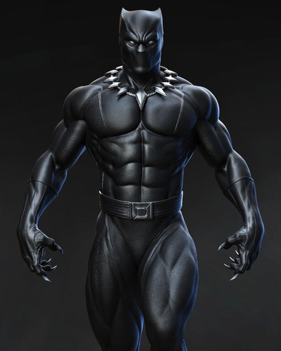 Pantera Negra Marvel Comics Hq - Mídia 3