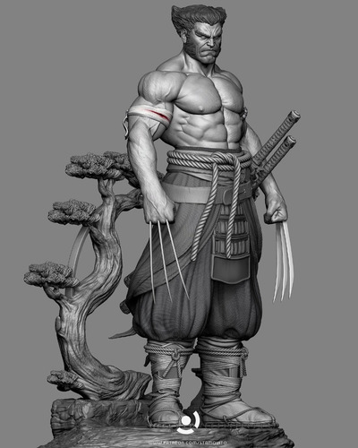Wolverine Samurai Marvel X-men Hq - Mídia 6