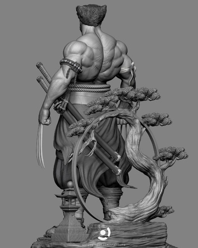 Wolverine Samurai Marvel X-men Hq - Mídia 7