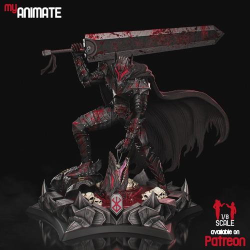 Guts Berserk Mangá - Mídia 8
