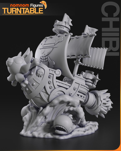 Chibi Thousand Sunny One Piece - Mídia 7