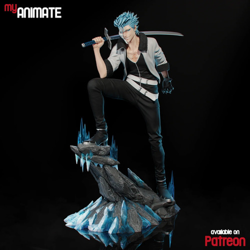 Grimmjow Bleach Mangá - Mídia 9