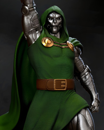 Doutor Destino Dr Doom Marvel Comics - Mídia 2