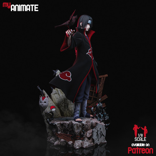 Itachi Uchiha Naruto Akatsuki Ninja - Mídia 2