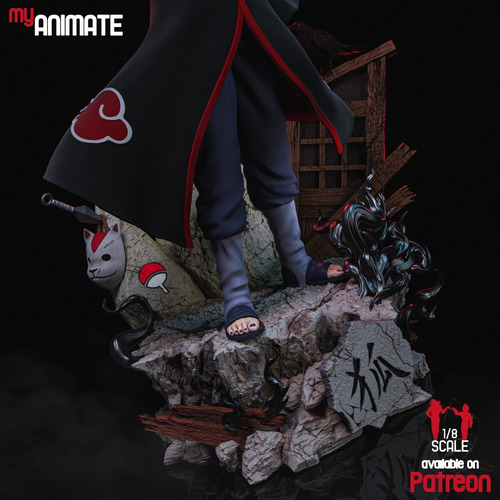 Itachi Uchiha Naruto Akatsuki Ninja - Mídia 9