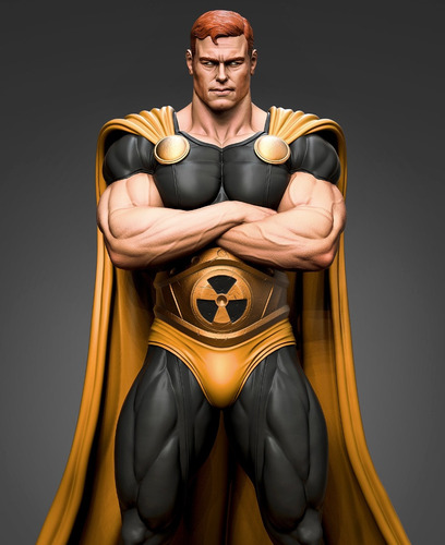 Hyperion Marvel Herói Esquadrão Supremo - Mídia 5