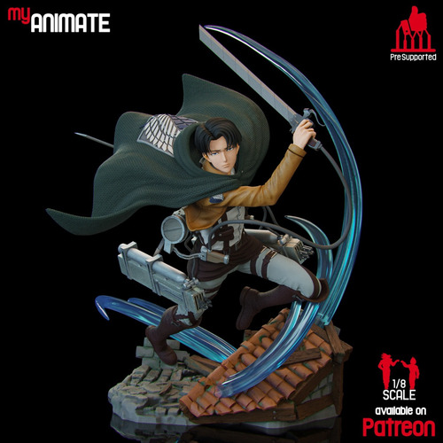 Levi Ackerman Attack On Titan - Mídia 8