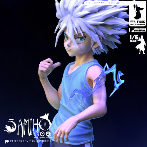 Killua Zoldyck Hunter X Hunter Mangá
