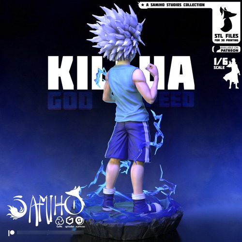 Killua Zoldyck Hunter X Hunter Mangá - Mídia 2