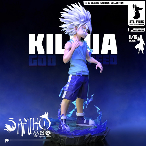 Killua Zoldyck Hunter X Hunter Mangá - Mídia 4