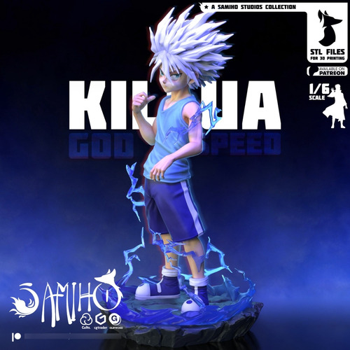 Killua Zoldyck Hunter X Hunter Mangá - Mídia 5