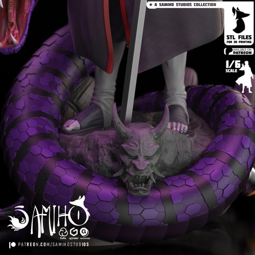 Orochimaru Akatsuki Naruto - Mídia 6