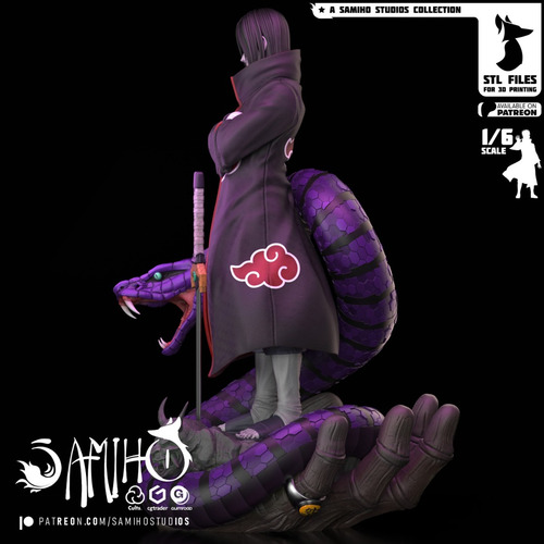 Orochimaru Akatsuki Naruto - Mídia 9